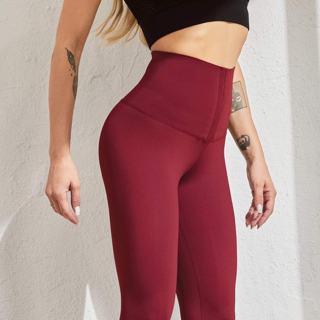 Shaping Corset Legging - Ariana-Red-S-State of Style