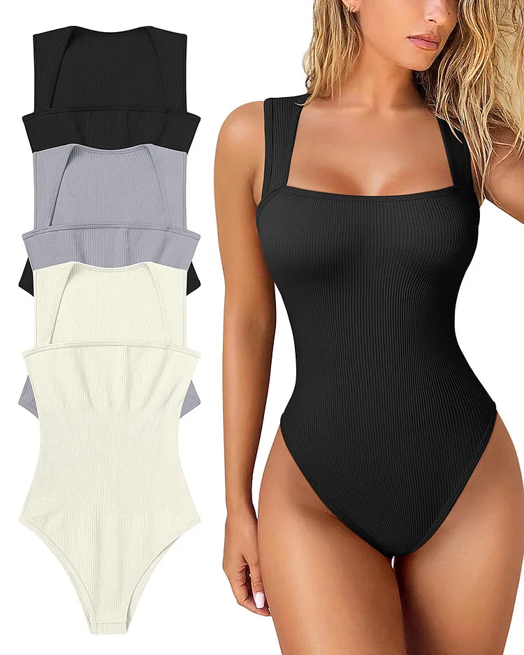 Shaping Effect Women's Bodysuit – Sophie-Black-S-State of Style