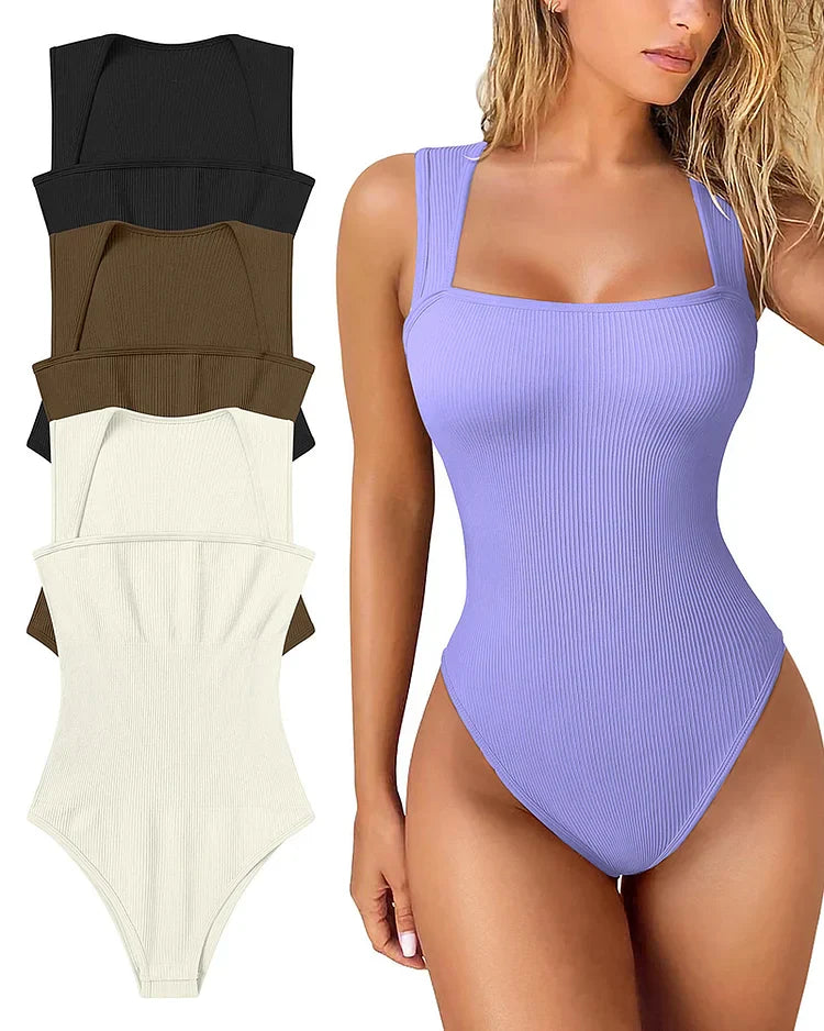 Shaping Effect Women's Bodysuit – Sophie-Purple-S-State of Style