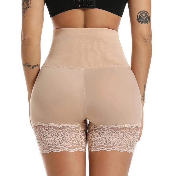 Shaping High-Waisted Underwear - Adelinde-Beige-S-M-State of Style