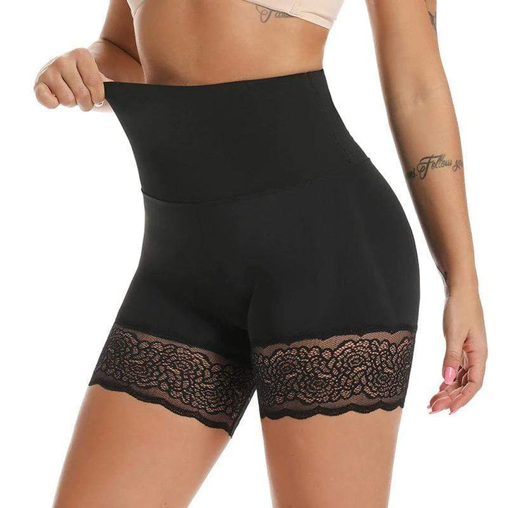 Shaping High-Waisted Underwear - Adelinde-Beige-S-M-State of Style