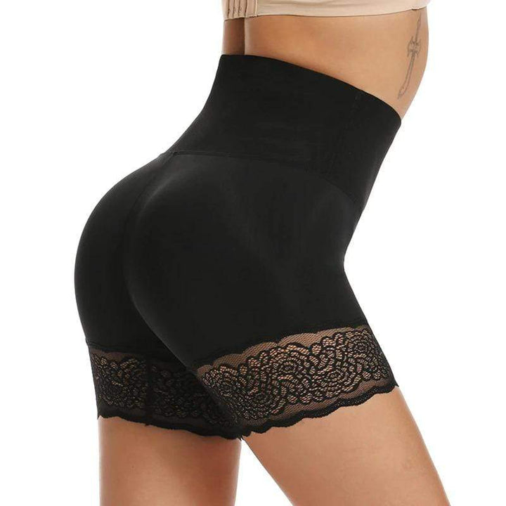 Shaping High-Waisted Underwear - Adelinde-Black-S-M-State of Style