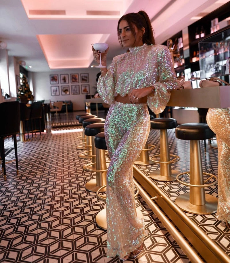 Sharina Combi Set | Sparkle & Shine in This Festive Party Outfit-S-State of Style