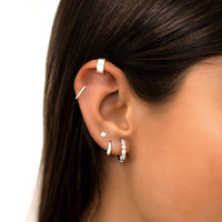 Shining Mini Earrings - Mira-Gold-0.30 cm-State of Style