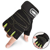 Shock-resistant and Supportive Gym Gloves - FitFlex-Black-S-State of Style