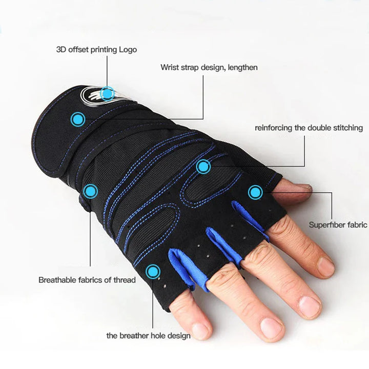 Shock-Resistant & Supportive Gym Gloves – FitFlex-Black-S-State of Style