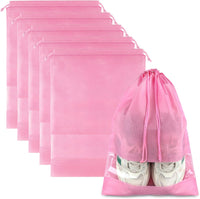 Travel Shoe Storage Bags with Drawstring – Dustproof & Portable 5 Pack – Buy 1, Get 1 Free