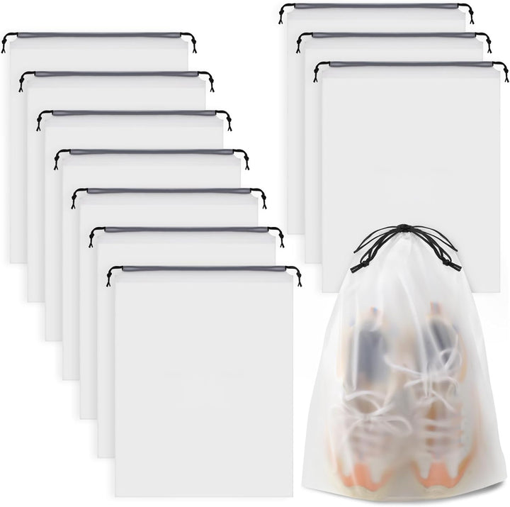 Travel Shoe Storage Bags with Drawstring – Dustproof & Portable 5 Pack – Buy 1, Get 1 Free