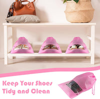 Travel Shoe Storage Bags with Drawstring – Dustproof & Portable 5 Pack – Buy 1, Get 1 Free