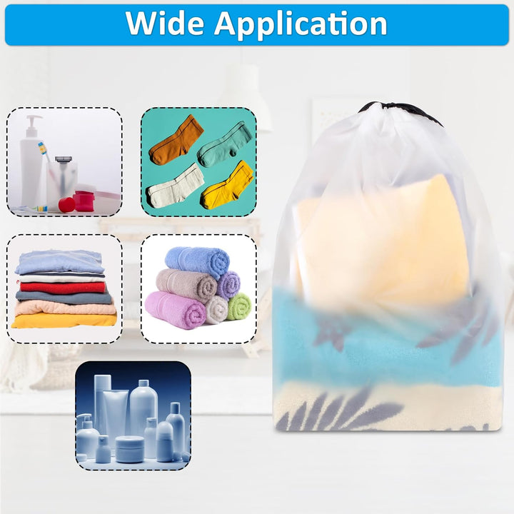 Travel Shoe Storage Bags with Drawstring – Dustproof & Portable 5 Pack – Buy 1, Get 1 Free