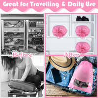 Travel Shoe Storage Bags with Drawstring – Dustproof & Portable 5 Pack – Buy 1, Get 1 Free
