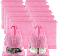 Travel Shoe Storage Bags with Drawstring – Dustproof & Portable 5 Pack – Buy 1, Get 1 Free