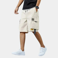Short cotton cargo shorts – Finn-Gray-S-State of Style