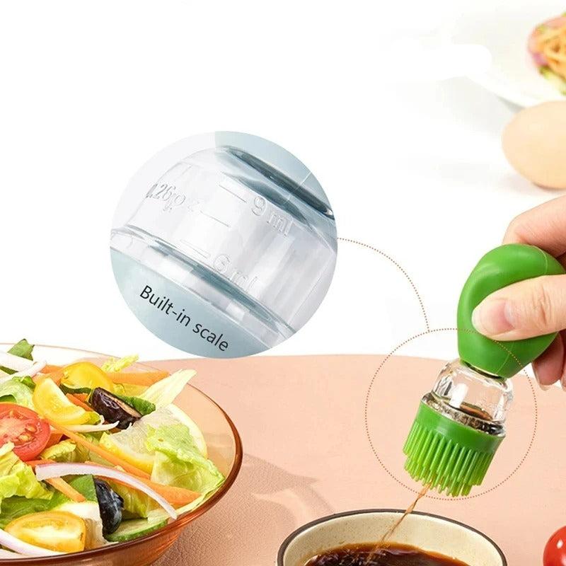 Silicone Oil Bottle with Brush Head - OilBuddy-Blue-State of Style