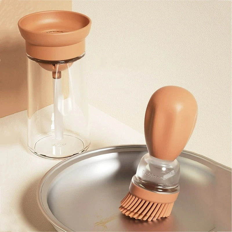 Silicone Oil Bottle with Brush Head - OilBuddy-Blue-State of Style