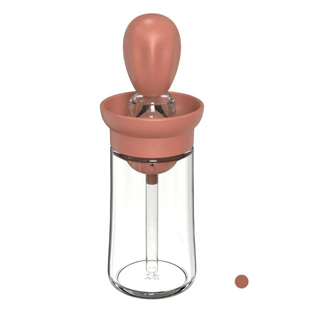 Silicone Oil Bottle with Brush Head - OilBuddy-Red-State of Style