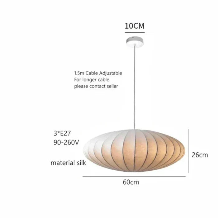 Silk Crown Crystal Pendant Lamp-D30cm-State of Style