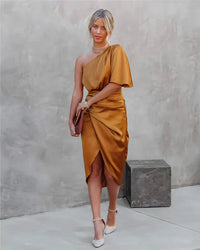 Silk Evening Dress - Seraphina-Blue-XS-State of Style