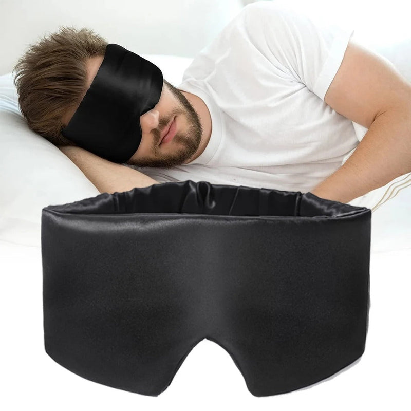 SilkDream Luxe Sleep Mask-Black-State of Style