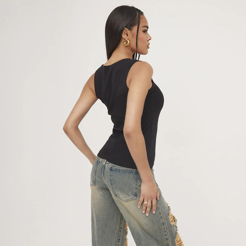 Silky Soft Ladies' Tank Top - Isla-Grey-S-State of Style