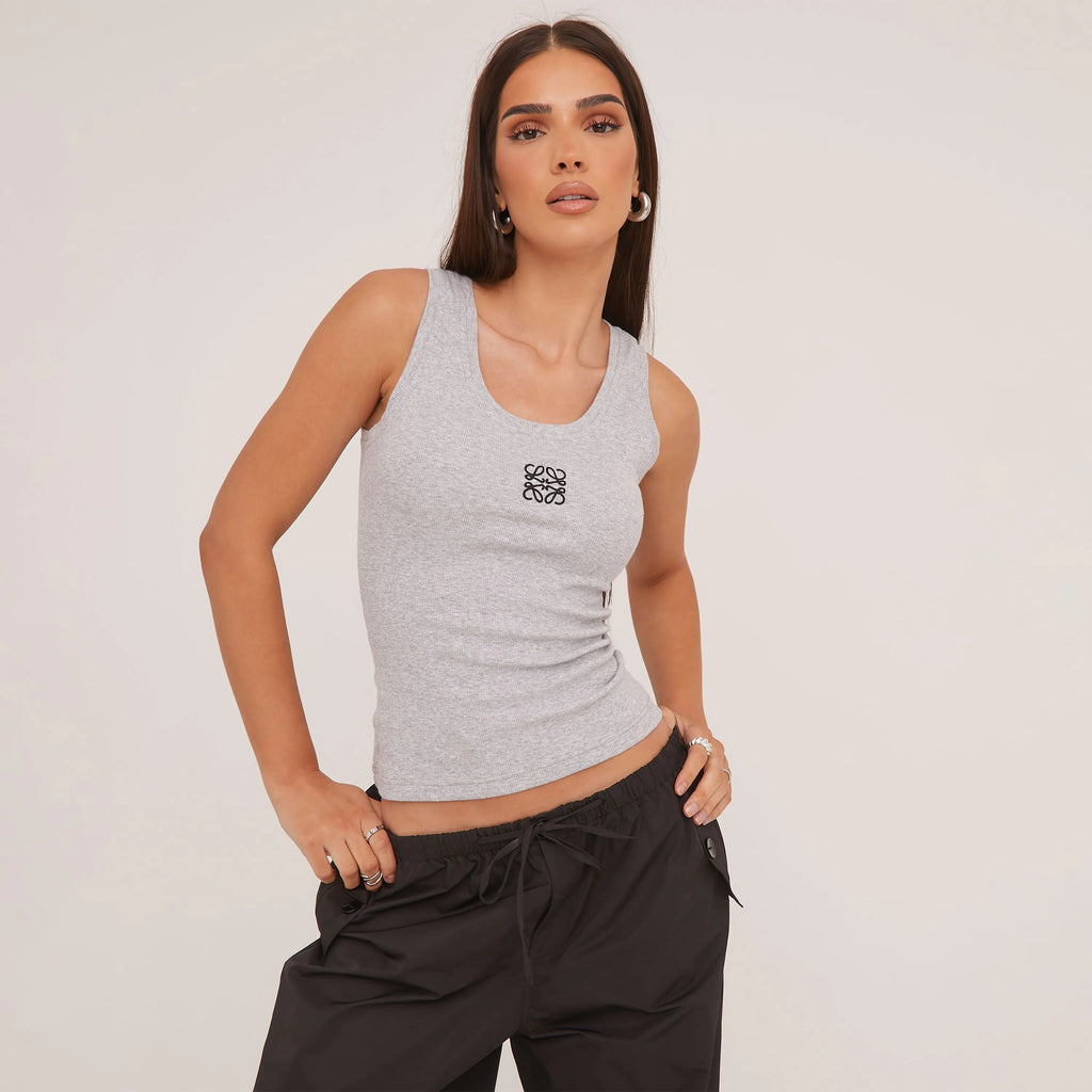 Silky Soft Ladies' Tank Top - Isla-Grey-S-State of Style