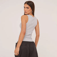 Silky Soft Ladies' Tank Top - Isla-Grey-S-State of Style
