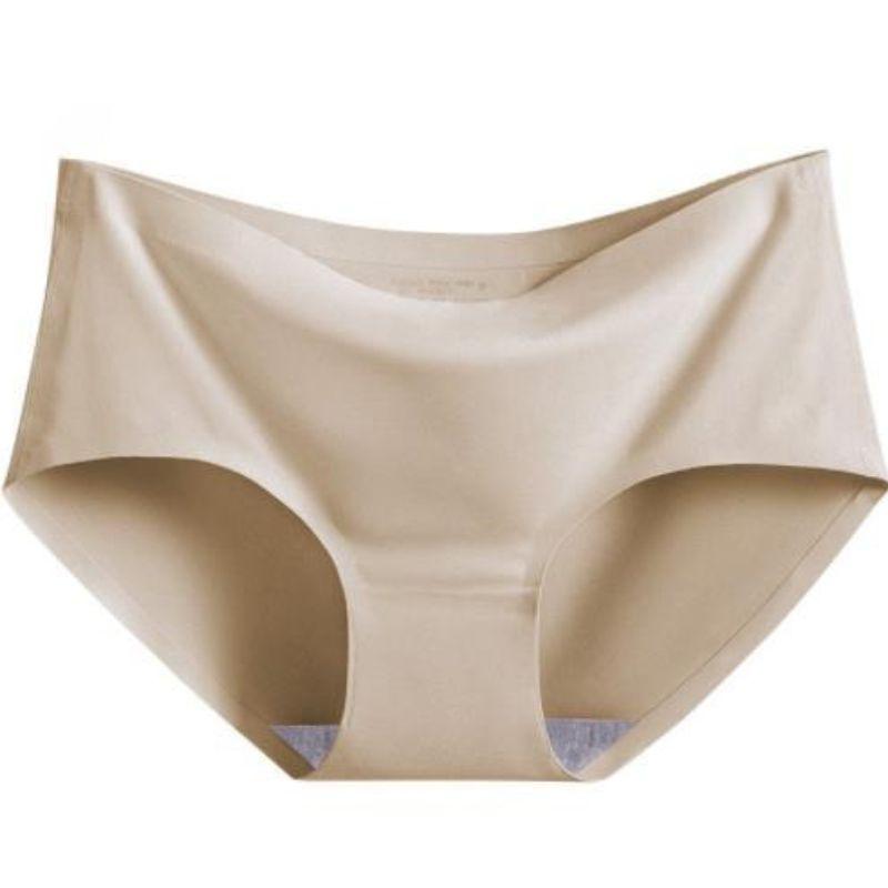 Silky Soft Seamless Underwear (Set of 5) - Livia-Beige-S-State of Style