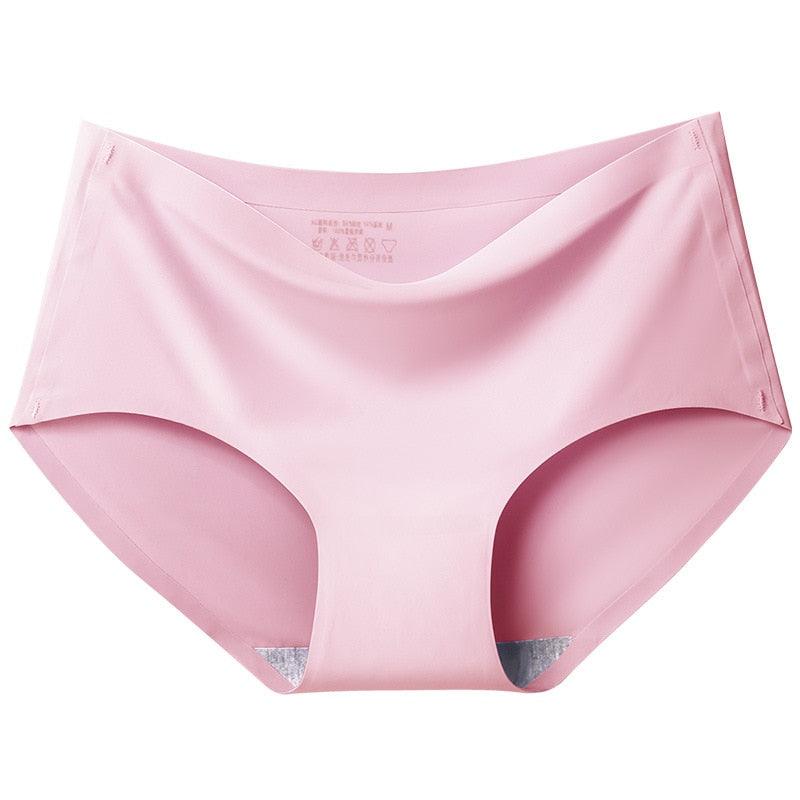 Silky Soft Seamless Underwear (Set of 5) - Livia-Pink-S-State of Style