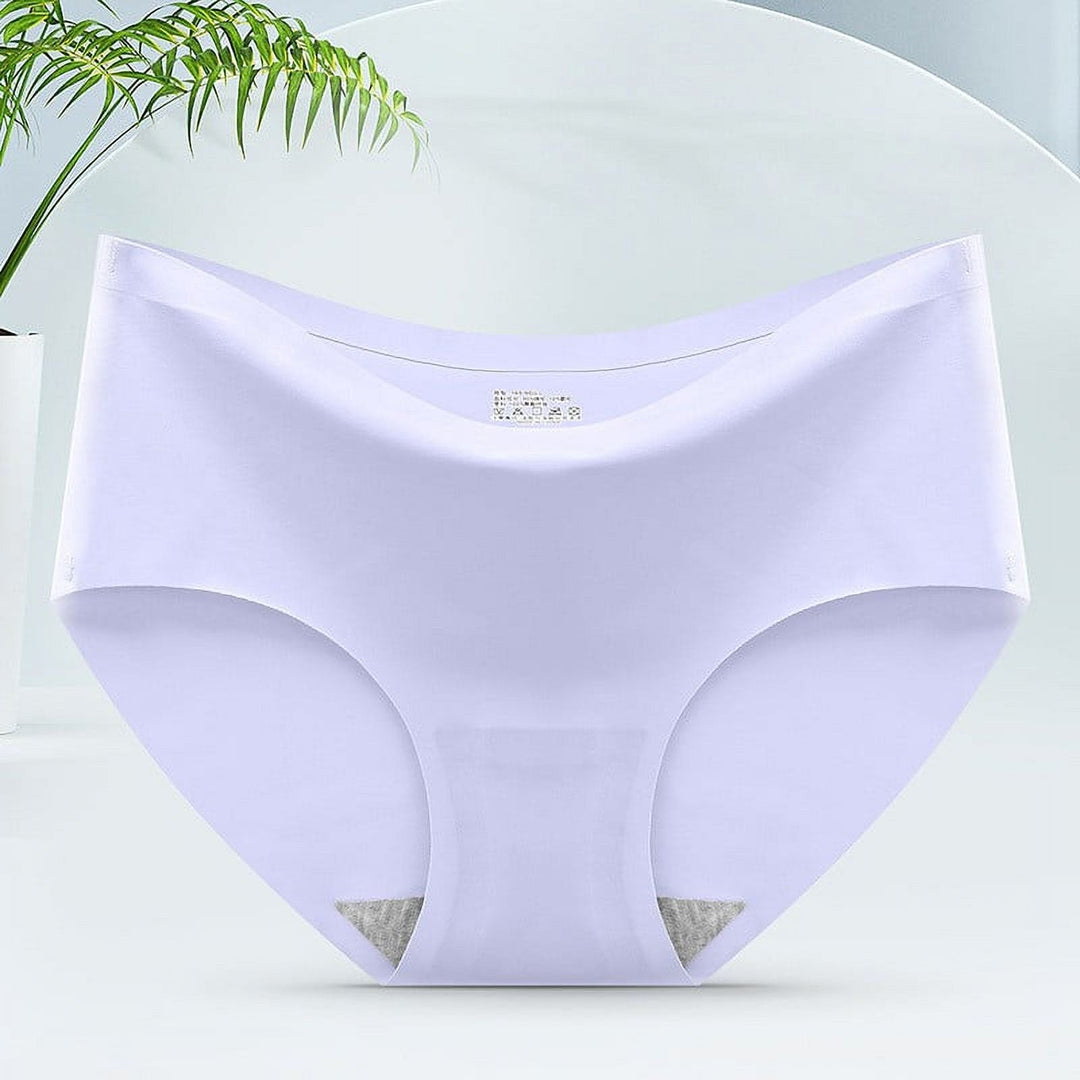 Silky Soft Seamless Underwear (Set of 5) - Livia-Purple-S-State of Style