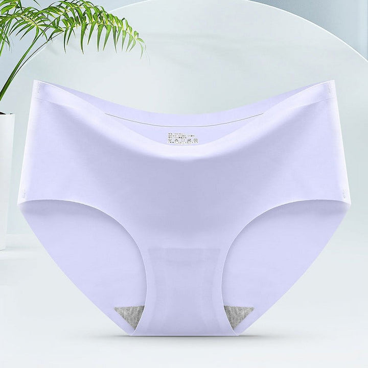 Silky Soft Seamless Underwear (Set of 5) - Livia-Purple-S-State of Style