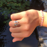 Silver Angel Wing Ring | Elegant Statement Jewellery-State of Style