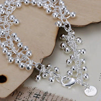 SILVER BEAD BRACELET-State of Style
