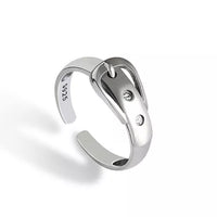 Silver Belt Ring | Sterling Silver Jewellery-State of Style