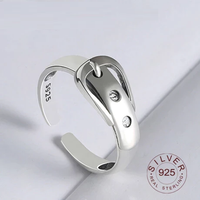 Silver Belt Ring | Sterling Silver Jewellery-State of Style