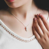 Silver Cat Pendant Necklace | 925 Sterling Silver Necklace-State of Style
