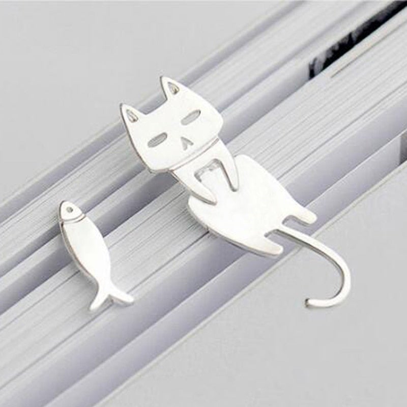 Silver Climbing Cat Earrings - Luna-State of Style