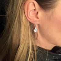 Silver Dandelion Earrings - Amira-State of Style