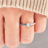 Silver Enamel Ring | Choose Peace Design-Gray-State of Style