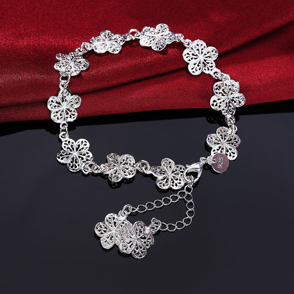 Silver Filigree Bracelet | Delicate Women's Jewellery-State of Style