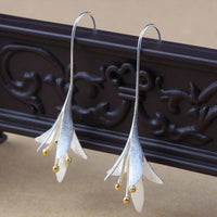 Silver Flower Earrings - Arlena-State of Style