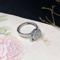Silver Mantra Ring | Inspirational Statement Jewellery | Elegant and Stylish-State of Style