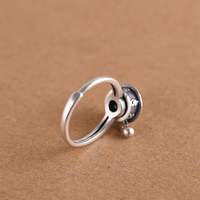 Silver Mantra Ring | Inspirational Statement Jewellery | Elegant and Stylish-State of Style