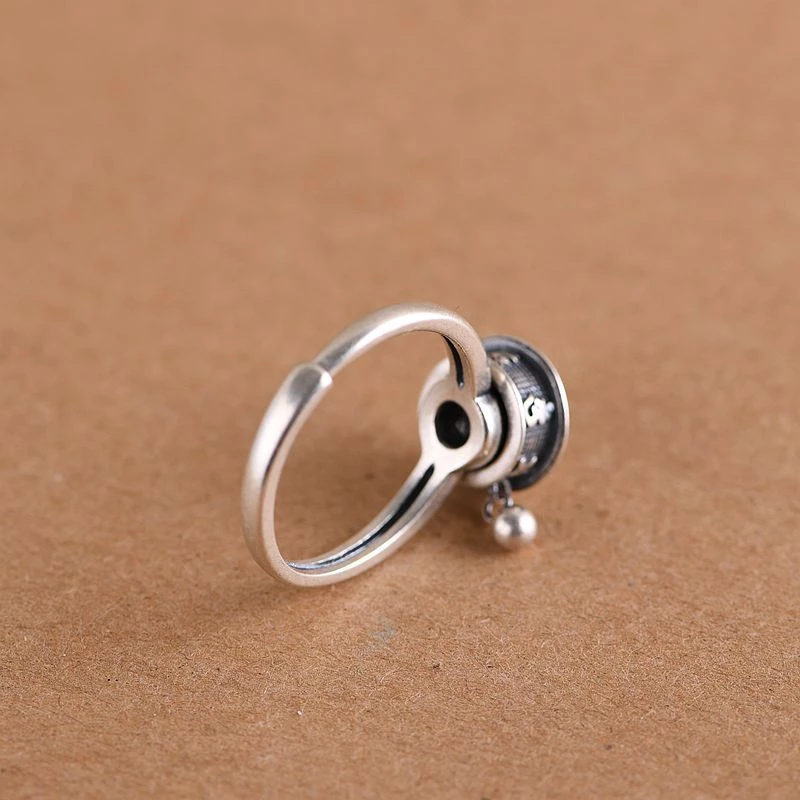 Silver Mantra Ring | Inspirational Statement Jewellery | Elegant and Stylish-State of Style