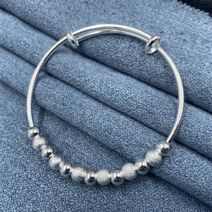 Silver Party Bracelet with Luxurious Charm | Elegant Jewelry Piece-State of Style