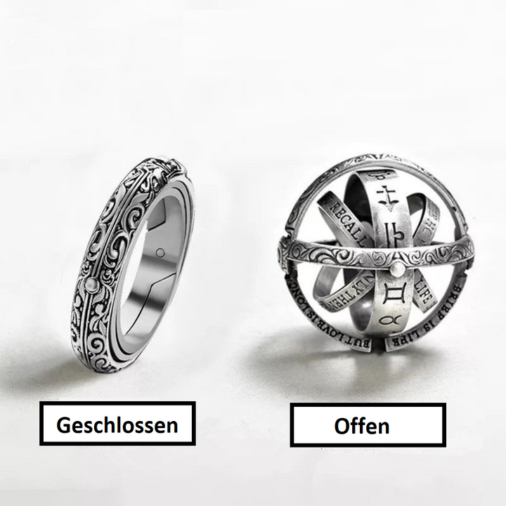 Silver Ring | Astronomical Motifs | Unique Statement Jewellery-7-State of Style