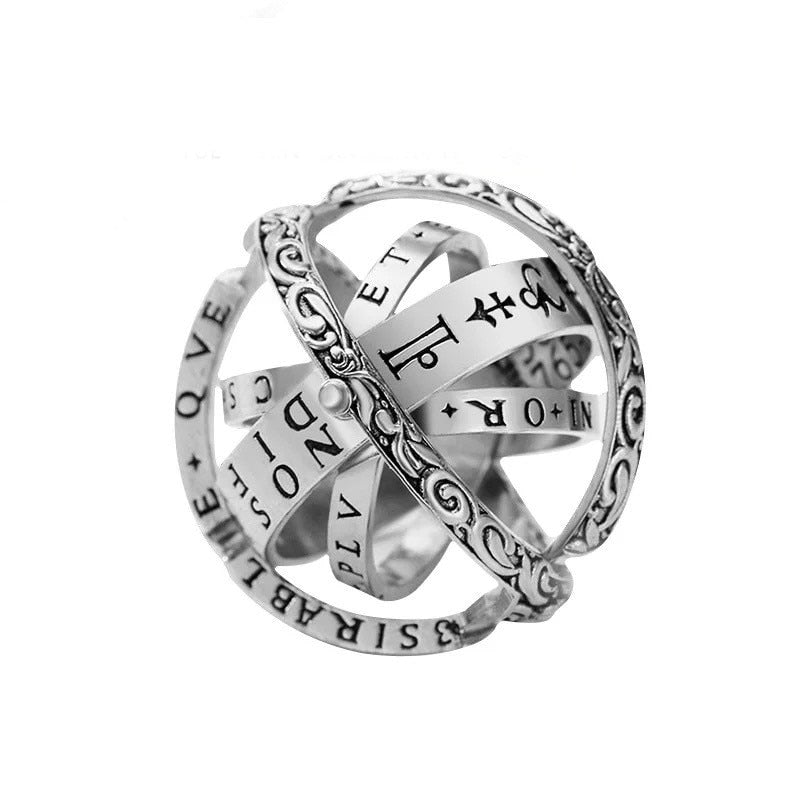 Silver Ring | Astronomical Motifs | Unique Statement Jewellery-7-State of Style