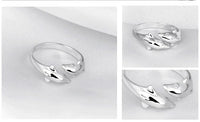 Silver Ring With Two Dolphins | Dolphin Jewellery-State of Style