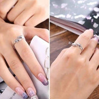 Silver Ring With Two Dolphins | Dolphin Jewellery-State of Style