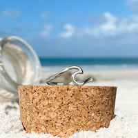 Silver Sea Wave Ring - Maris-5-State of Style