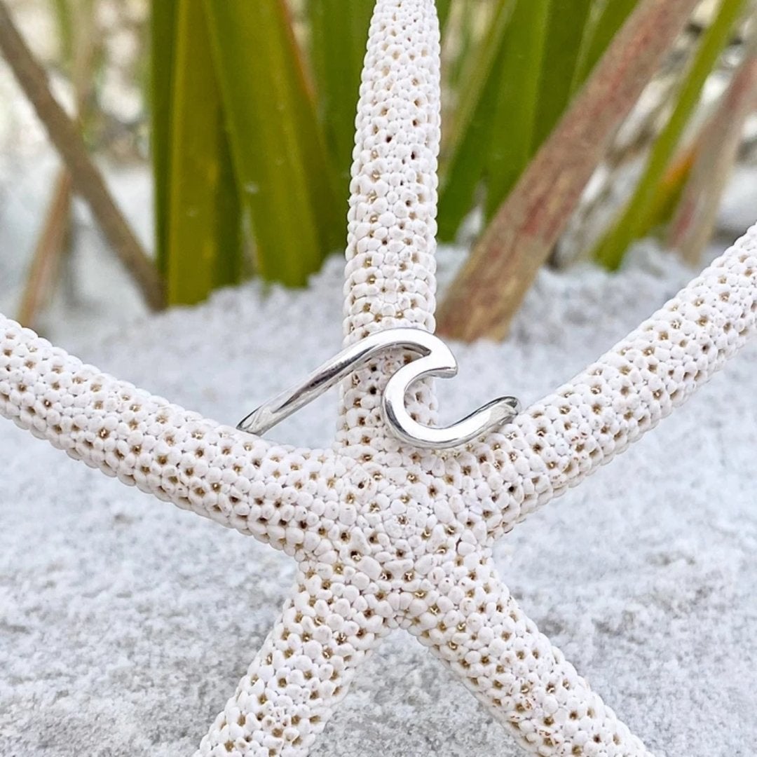 Silver Sea Wave Ring - Maris-5-State of Style